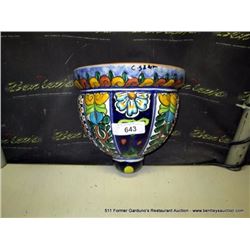 DECORATIVE CERAMIC WALL HANGING