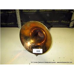 DECORATIVE BRASS HORN