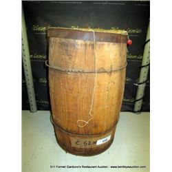 WOOD BARRELL