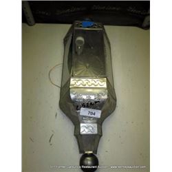 METAL & GLASS WALL LIGHT FIXTURE