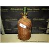 Image 1 : WICKER COVERED BOTTLE