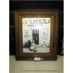 16"X20" FRAMED PICTURE-LA TLAXCALTECA