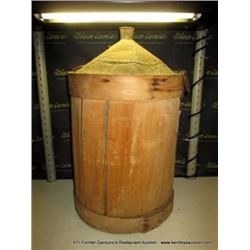 WOOD & METAL BARRELL