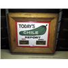 Image 1 : 19"X23" FRAMED TODAY'S CHILI REPORT