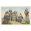 Image 3 : Lot of 9 photo postcards of Native Americans  including a cut out of Geroni