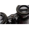Image 8 : Two pair of vintage adjustable binoculars  including one with a leather car