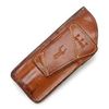 Image 9 : Misc. lot of leather including 5 leather holsters,  a clip on leather singl