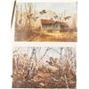 Image 1 : Pair of hand signed limited edition color prints  by noted Wildlife artist