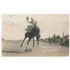 Image 18 : Great lot of 21 early postcard photos of Rodeo  action, most identified as