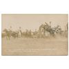 Image 6 : Great lot of 21 early postcard photos of Rodeo  action, most identified as