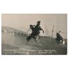 Image 7 : Great lot of 21 early postcard photos of Rodeo  action, most identified as