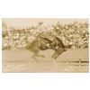 Image 13 : Lot of 21 great early postcard photos of Rodeo  events, most identified, fr