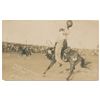 Image 15 : Lot of 21 great early postcard photos of Rodeo  events, most identified, fr