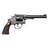 Image 1 : Smith &amp; Wesson 5-screw DA K-22 revolver, .22LR  caliber, 6&#8221; barrel, S/N K 4