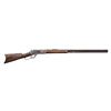 Image 1 : Early Winchester Model 1876 lever action &#8220;open  top&#8221; rifle, .45-75 caliber,