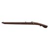 Image 2 : Japanese matchlock rifle, .50 caliber, 26&#8221; iron  octagon barrel with brass