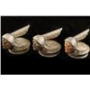 Image 2 : Lot of 3 Pontiac hood ornaments with small bases;  fair to good condition o