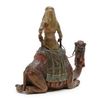 Image 1 : Austrian Pid bronze of mid-eastern maiden on a  camel, approximately 7&#8221; hig