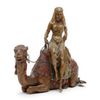 Image 4 : Austrian Pid bronze of mid-eastern maiden on a  camel, approximately 7&#8221; hig