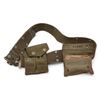 Image 2 : Spanish-American War era canvas cartridge belt  with detached leather tongu