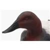 Image 2 : Lot of 3 decoy ducks including an old carved wood  duck with glass eyes, ap