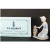 Image 2 : Lladro figure of little girls with flowers,  approximately 8&#8221; in height and