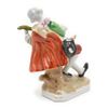 Image 2 : Older porcelain figure of man playing a lute,  approximately 5&#8221; in height a