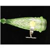 Image 2 : Beautiful green glass bud vase for a pre-WW I  automobile.     Est.:  $150-