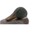 Image 2 : Lot of 3 carved and painted wooden duck decoys  including one approx. 12&#8221; x