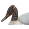 Image 1 : Duck decoy lot consisting of an old carved wood  decoy with lead weight, ap
