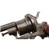 Image 1 : Belgian Pinfire revolver, approximately .36  caliber, serial #NSNV.  The re