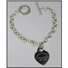 Image 1 : Authentic &#8216;Return To TIFFANY &amp; Co.&#8217; Sterling  Silver Heart Bracelet silver
