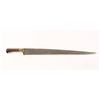 Image 2 : African or Persian Kard dagger or short sword; has  a primitive etched blad