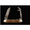 Image 1 : Robeson Cutlery Co. multi-blade/tool pocket knife  with stag slabs, approxi