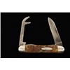 Image 2 : Robeson Cutlery Co. multi-blade/tool pocket knife  with stag slabs, approxi