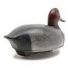 Image 3 : Old wooden duck decoy displaying the majority of  what appears to be its or