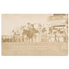 Image 9 : Bonanza lot of 22 early Rodeo-related photo  postcards including ones ident