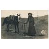 Image 23 : Great lot of 29 photo postcards and photos of  early 1900&#8217;s cowgirls, femal