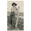 Image 28 : Great lot of 29 photo postcards and photos of  early 1900&#8217;s cowgirls, femal