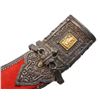 Image 5 : Fancy Tribal Gurkha with ornate metal sheath and  bone handle.  The knife i