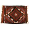 Image 1 : Southwestern woven Indian rug approximately 40&#8221; x   28&#8221; overall in geometri