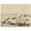 Image 11 : Western paper lot of 8 pieces including a wagon  train photo; an early cabi