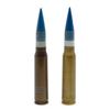 Image 1 : Two dummy shells, 30mm caliber, each 11.5&#8221; overall  in length.   Est.:  $25