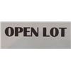 Image 1 : OPEN LOT