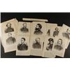 Image 1 : Approximately 50 Civil War Generals&#8217; portrait  litho prints from original F