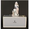 Image 2 : Lladro figure of little girls and her dog,  approximately 7&#8221; in height and