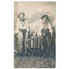 Image 11 : Lot of 31 early Western postcard photos  including a tintype of a ranch han
