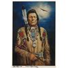 Image 2 : Beautifully framed and triple custom matted  color print of Iron Eyes Cody