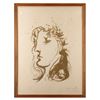 Image 1 : Framed Salvador Dali lithograph (59/100)  entitled &#8220;Beatrice&#8221;, approximatel