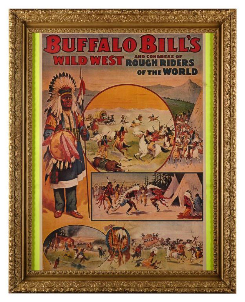 Older copy of a Buffalo Bill’s Wild West and Congress of Rough Riders of t